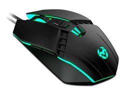Raton krom kalax gaming optico 800-3200 dpi 7 botones colores led