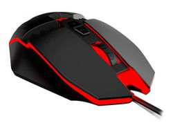 Raton krom kalax gaming optico 800-3200 dpi 7 botones colores led