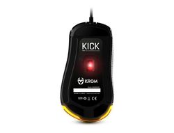 Raton krom kick gaming rgb optico 800-6200 dpi 7 botones iluminacion led rgb rainbow