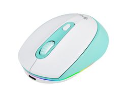 Raton ngs smog optico 1000/1600/2400 dpi inalambrico 3 botones receptor usb 2,4 ghz luces