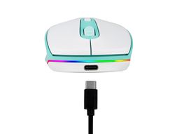 Raton ngs smog optico 1000/1600/2400 dpi inalambrico 3 botones receptor usb 2,4 ghz luces