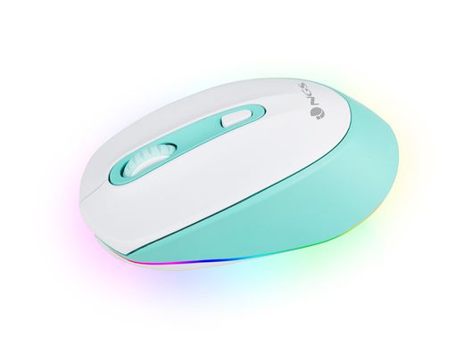Raton ngs smog optico 1000/1600/2400 dpi inalambrico 3 botones receptor usb 2,4 ghz luces