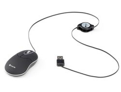 Raton ngs wired sin 1000 dpi retractil 3 botones usb color negro
