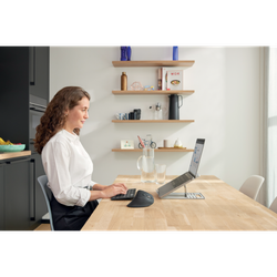 Ratón óptico Kensington Ergonómico recargable MY630 EQ, negro