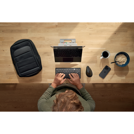 Ratón óptico Kensington Ergonómico recargable MY630 EQ, negro