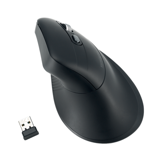Ratón óptico Kensington Ergonómico recargable MY630 EQ, negro