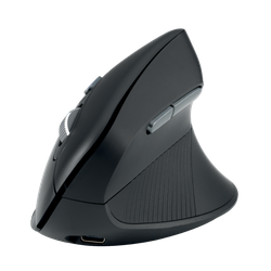 Ratón óptico Kensington Ergonómico recargable MY630 EQ, negro