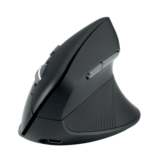 Ratón óptico Kensington Ergonómico recargable MY630 EQ, negro