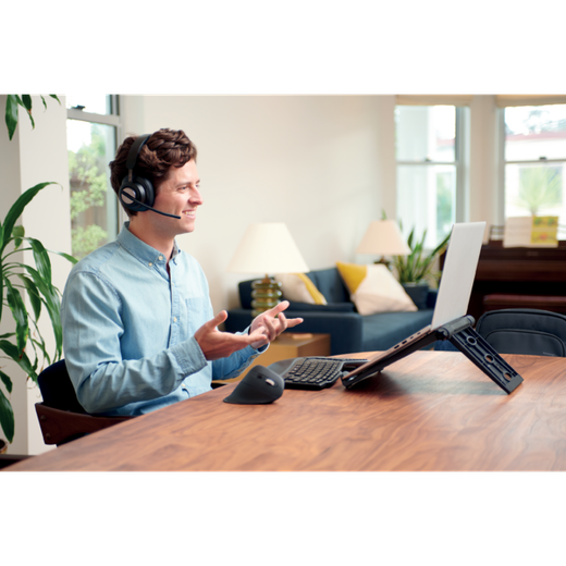 Ratón óptico Kensington Ergonómico recargable MY630 EQ, negro