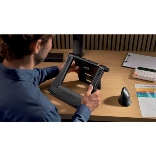 Ratón óptico Kensington Pro Fit™ Ergo, vertical, negro