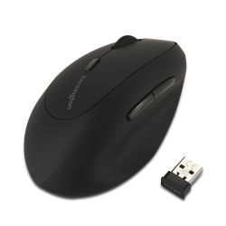 Ratón óptico Kensington Pro Fit® Ergo para zurdos, negro