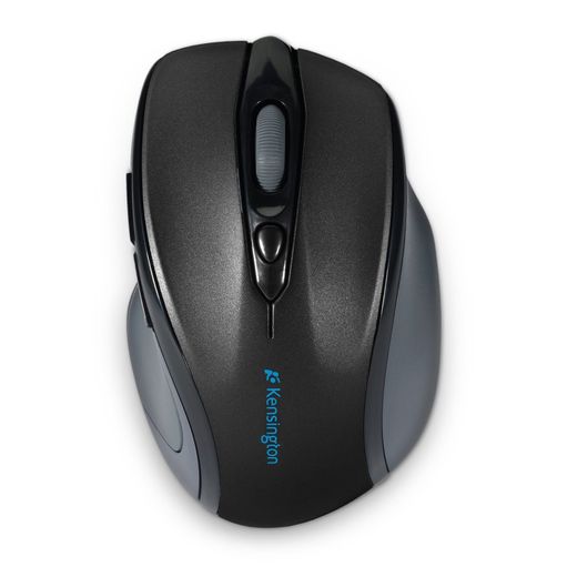 Ratón óptico Kensington Pro Fit® inalámbrico mediano nano receptor, negro