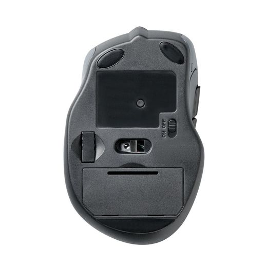 Ratón óptico Kensington Pro Fit® inalámbrico mediano nano receptor, negro