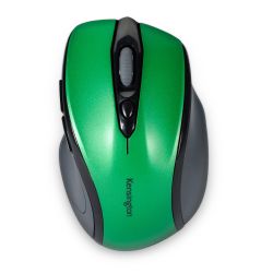 Ratón óptico Kensington Pro Fit® inalámbrico mediano, verde