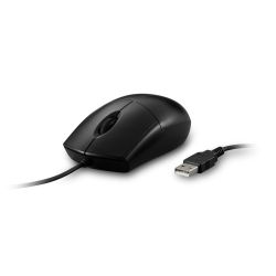 Ratón óptico lavable Kensington Pro Fit® con cable, negro