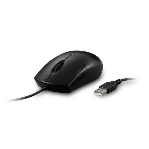 Ratón óptico lavable Kensington Pro Fit® con cable, negro