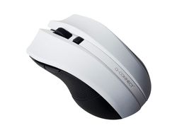 Raton q-connect optico inalambrico 1000 dpi receptor usb 2,4 ghz blanco