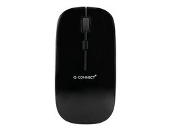 Raton q-connect optico inalambrico silencioso dpi 800/1200/1600 pilas aaa negro