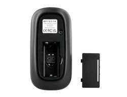 Raton q-connect optico inalambrico silencioso dpi 800/1200/1600 pilas aaa negro