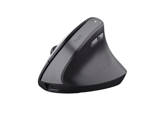 Raton trust bayo ii ergo inalambrico 2400 dpi 6 botones color negro