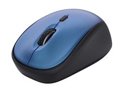 Raton trust yvi+ optico inalambrico eco 4 botones 800/1600 dpi usb 2.0 color azul