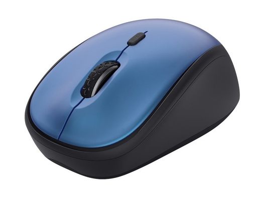 Raton trust yvi+ optico inalambrico eco 4 botones 800/1600 dpi usb 2.0 color azul