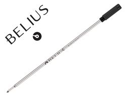Recambio boligrafo belius con rosca negro caja 3 unidades