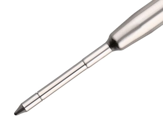 Recambio boligrafo belius negro 0,8 mm caja 3 unidades