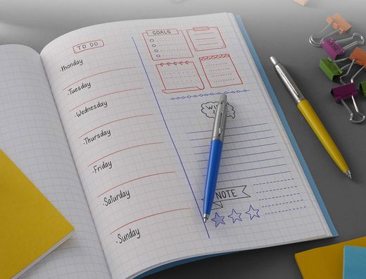 Recambio boligrafo parker originals economico azul punta media