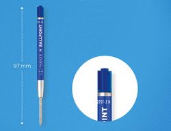 Recambio boligrafo parker originals economico azul punta media