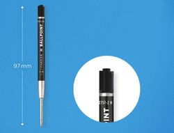 Recambio boligrafo parker originals economico negro punta media