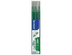 Recambio boligrafo pilot frixion ball verde caja de 3 unidades