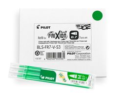Recambio boligrafo pilot frixion ball verde caja de 3 unidades