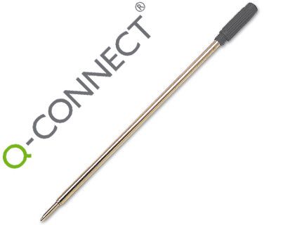 Recambio Boligrafo Q-Connect Tipo Cross Negro
