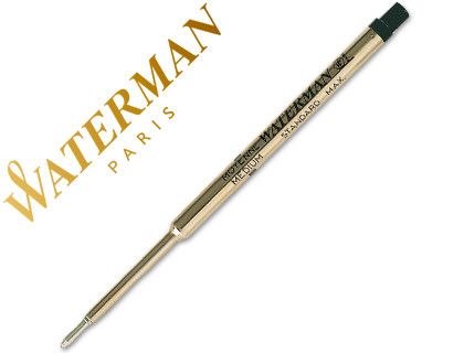 Recambio Boligrafo Waterman -Standar Maxima-53425-Negro