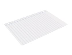 Recambio liderpapel A4 100 hojas 100gr pauta 3,5mm con margen 4 taladros