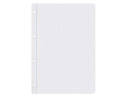 Recambio liderpapel a4 100 hojas papel reciclado 100% 80g/m2 cuadro 4mm con margen 4 taladros
