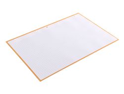 Recambio liderpapel a4 antartik 80 hojas 90g/m2 cuadro 5mm 4 taladros 1 banda con marco color amarillo