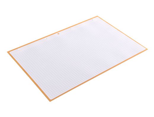 Recambio liderpapel a4 antartik 80 hojas 90g/m2 cuadro 5mm 4 taladros 1 banda con marco color amarillo