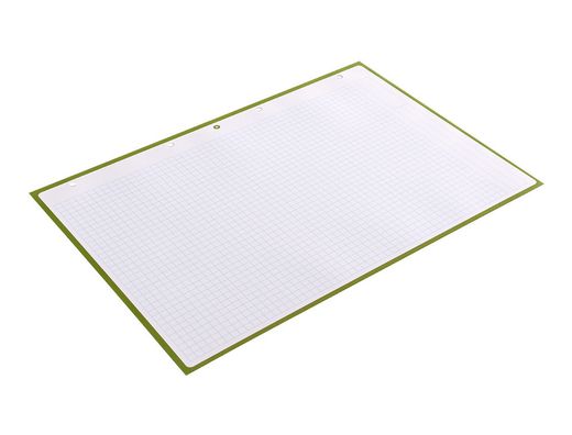 Recambio liderpapel a4 antartik 80 hojas 90g/m2 cuadro 5mm 4 taladros 1 banda con marco color verde