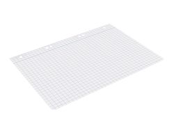 Recambio liderpapel din A5 100 hojas 75 gr cuadro 8mm con margen 6 taladros