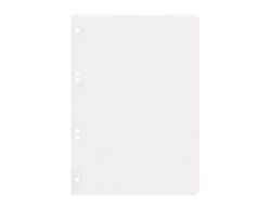 Recambio liderpapel din A5 100 hojas 75 gr liso sin margen 6 taladros