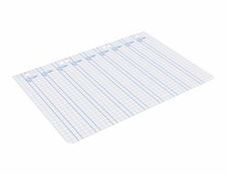 recambio liderpapel cuarto pautaguia 100 hojas 75 g cuadriculado pautado 5 mm con margen 6 taladros