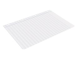 Recambio liderpapel din A4 100 hojas 75 gr pauta 4 3.5mm con margen 4 taladros