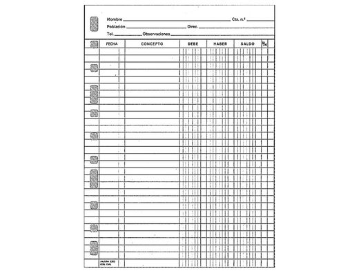 Recambio Multifin 3002 Ctas. Corrientes (155x215mm)