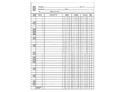 Recambio Multifin 3002 Ctas. Corrientes (155x215mm)