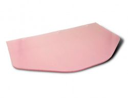 Recambio visor faru para pantalla a-20 policarbonato transparente 385x225x8 mm
