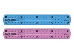 Regla flexible con doble graduación 20 cm. 279210