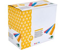 Regla Liderpapel 15 cm Aluminio Colores Surtidos