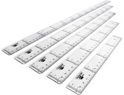 Regla Liderpapel 20 cm Plastico Cristal